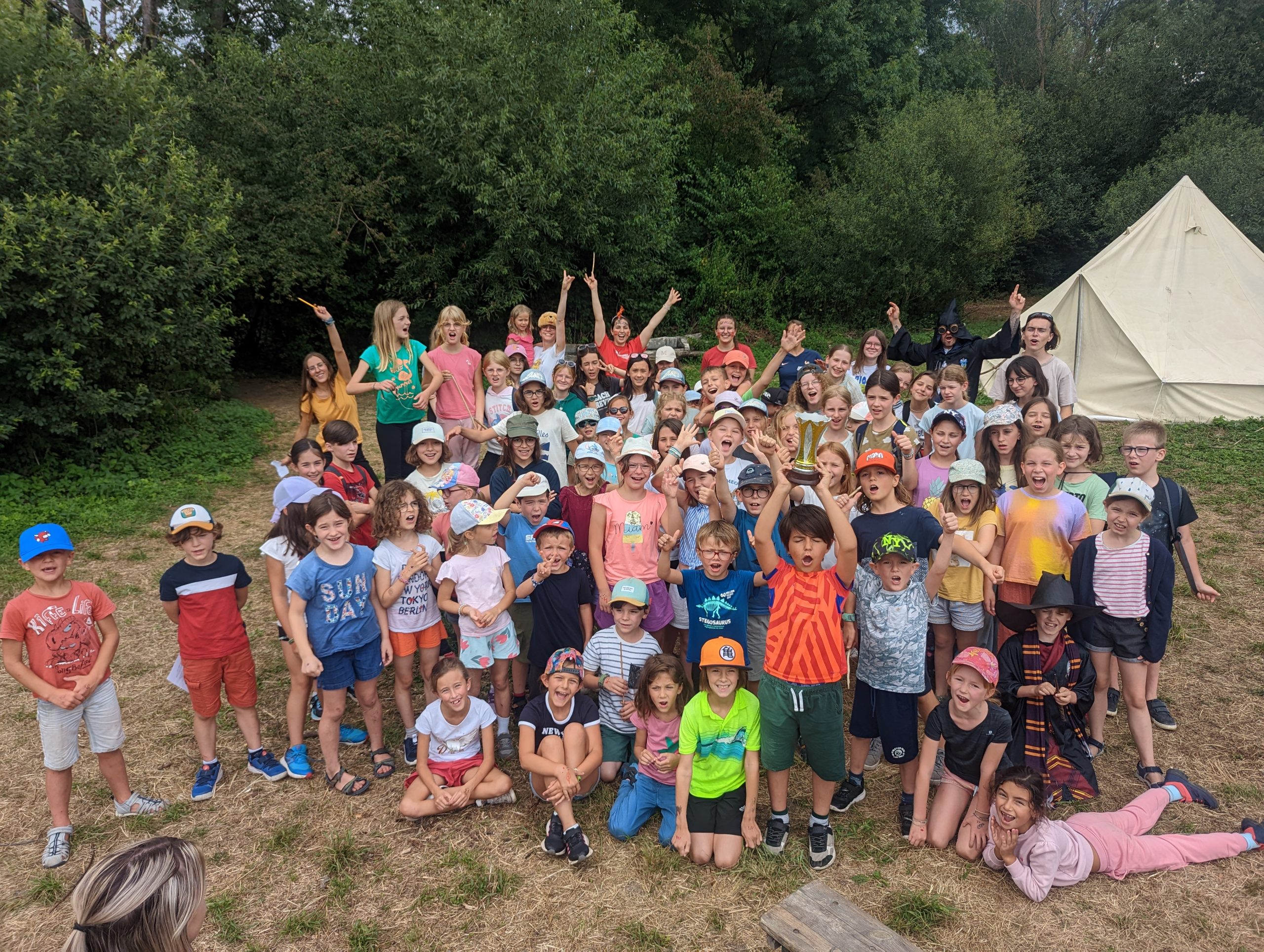 groupe enfants colos