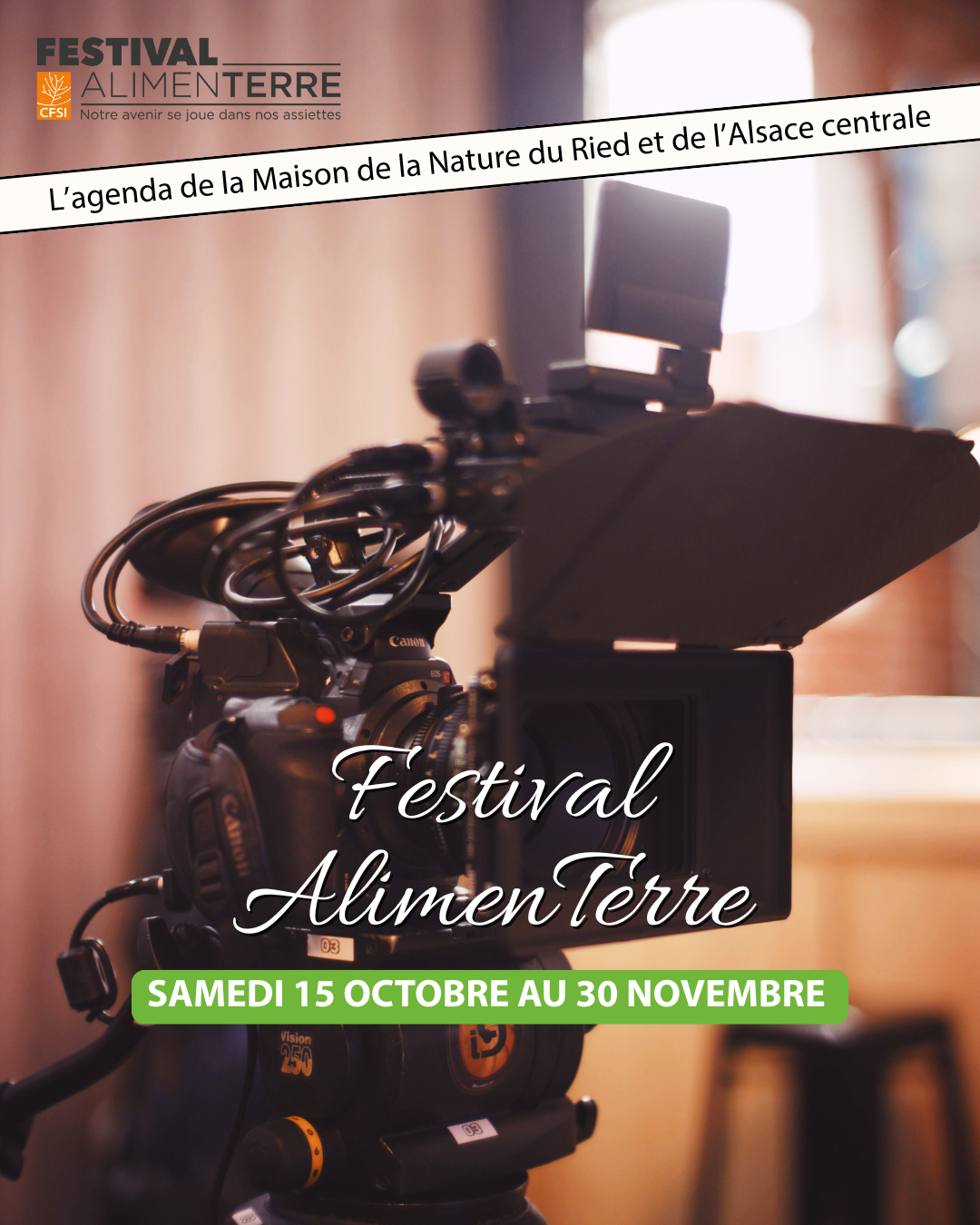 Affiche festival alimenterre