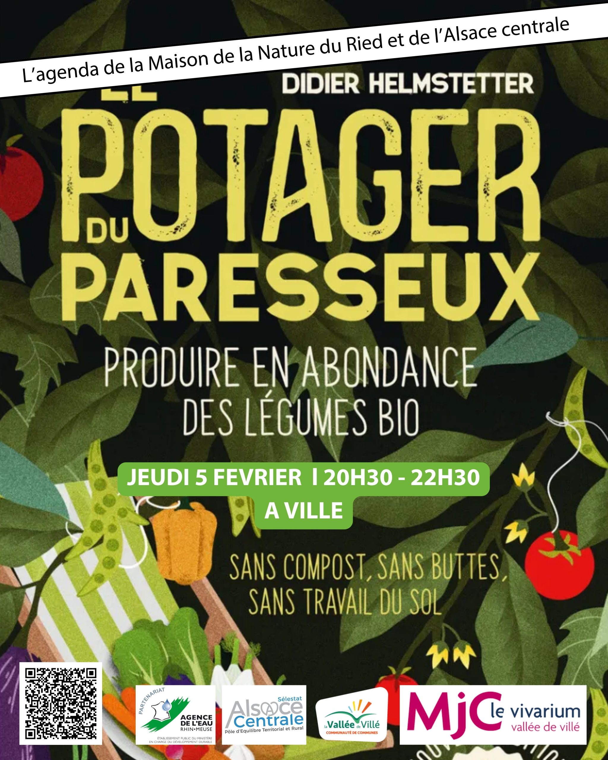 Conférence le potager du paresseux