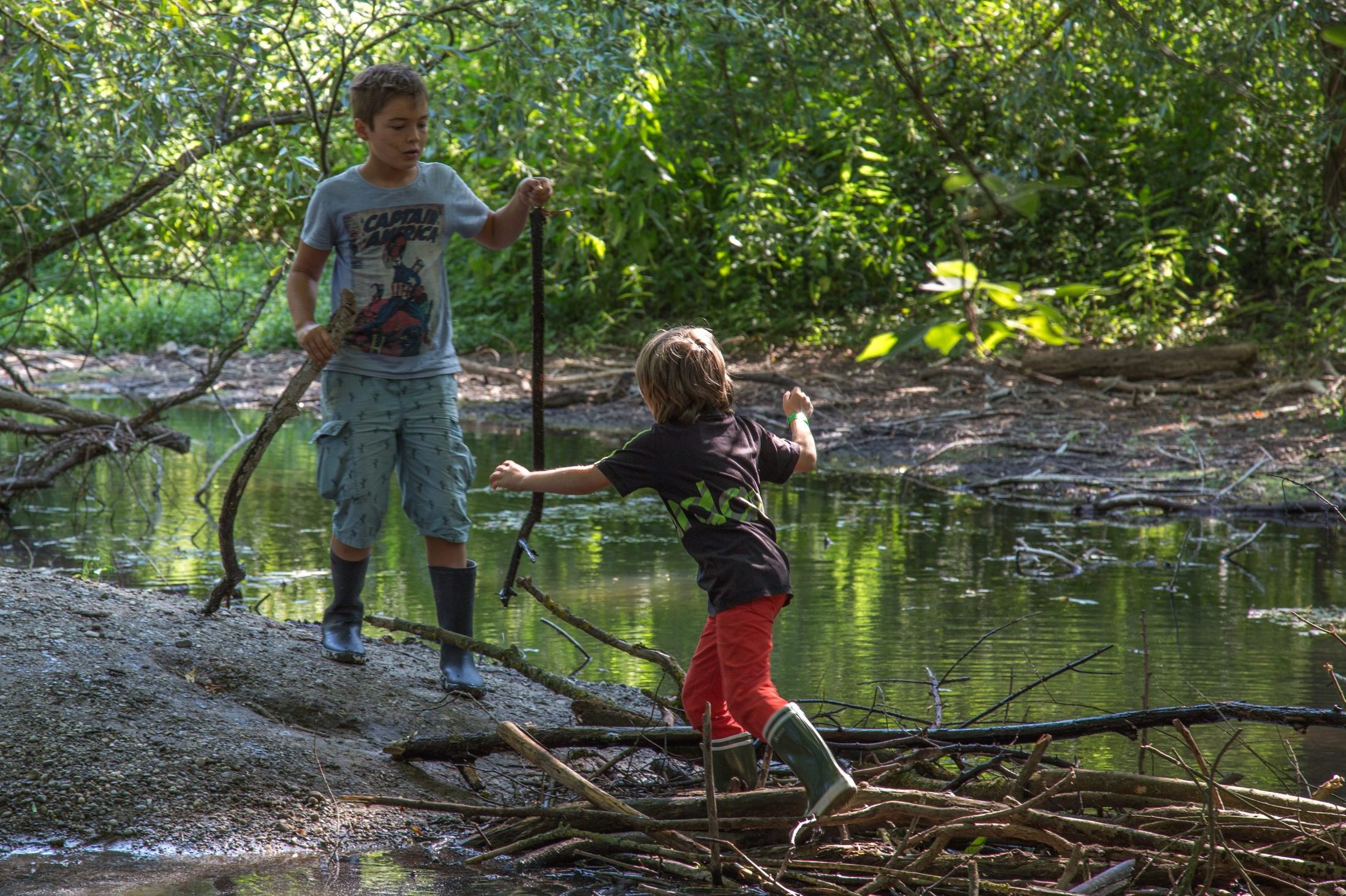 enfants nature